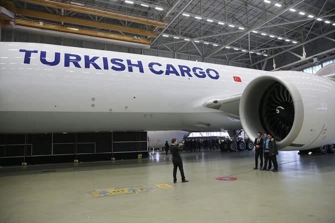 THY'nin 'Boeing 777' kargo uçağının teslim töreni galerisi resim 14