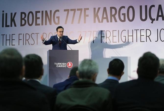 THY'nin 'Boeing 777' kargo uçağının teslim töreni galerisi resim 3