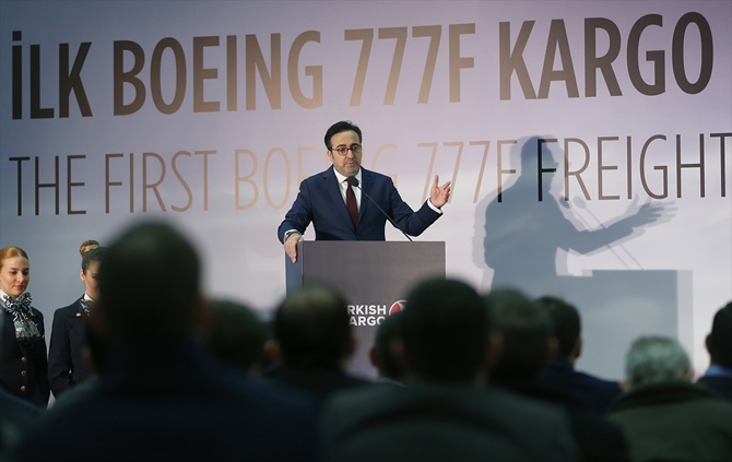 THY'nin 'Boeing 777' kargo uçağının teslim töreni galerisi resim 4