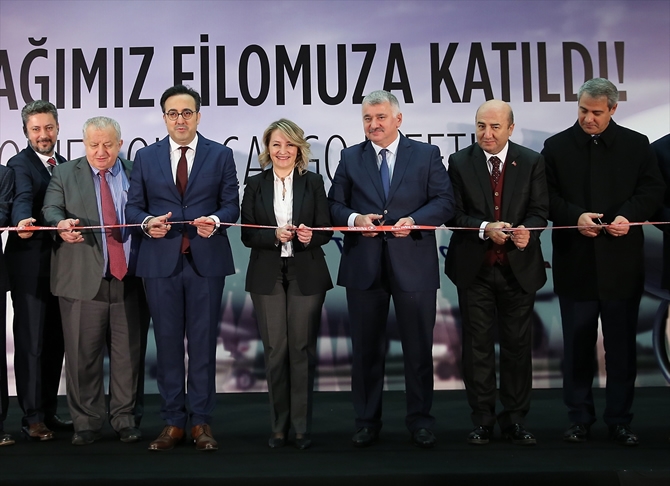 THY'nin 'Boeing 777' kargo uçağının teslim töreni galerisi resim 7