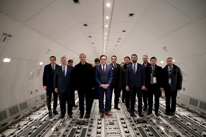 THY'nin 'Boeing 777' kargo uçağının teslim töreni galerisi resim 8