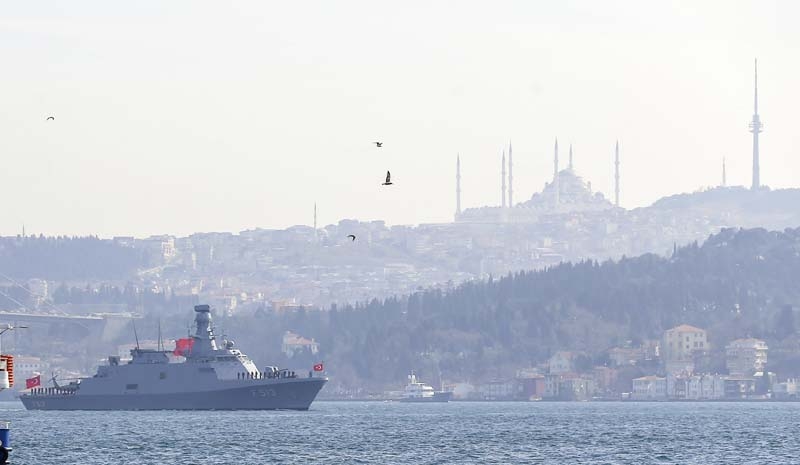 Savaş gemileri Boğaz'dan geri döndü galerisi resim 8