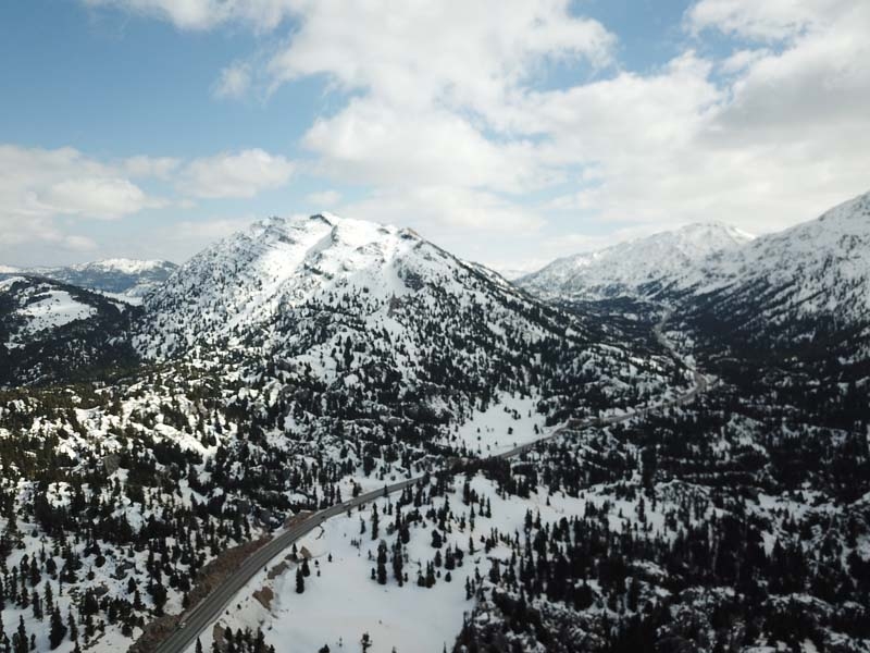 Beyaz gelinlikli Toroslar havadan görüntülendi galerisi resim 1