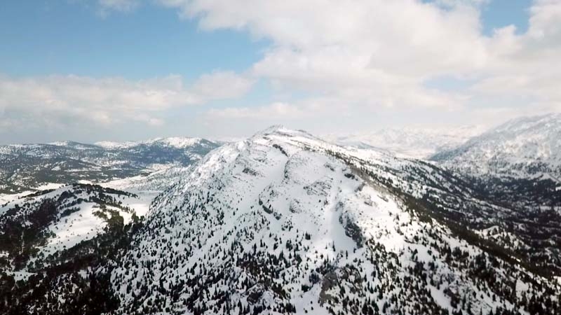 Beyaz gelinlikli Toroslar havadan görüntülendi galerisi resim 10