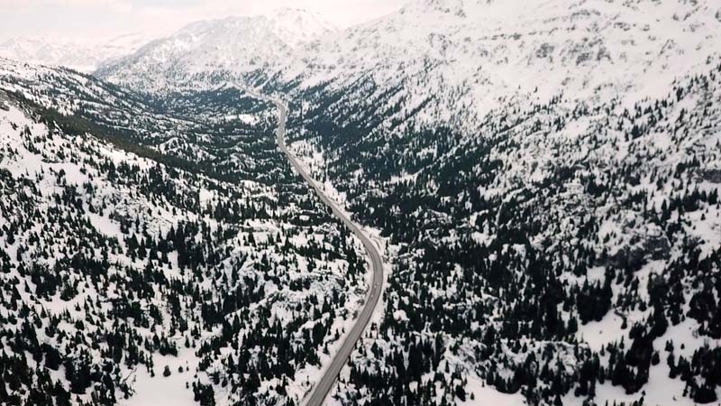 Beyaz gelinlikli Toroslar havadan görüntülendi galerisi resim 11