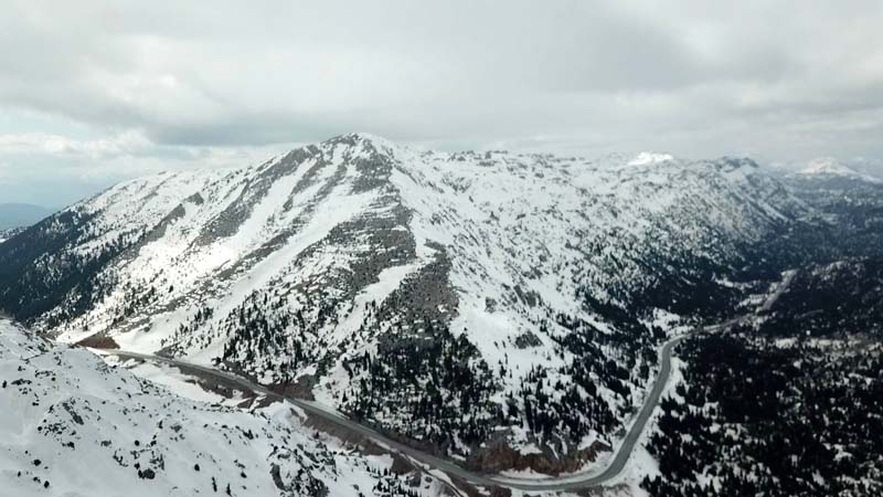 Beyaz gelinlikli Toroslar havadan görüntülendi galerisi resim 12
