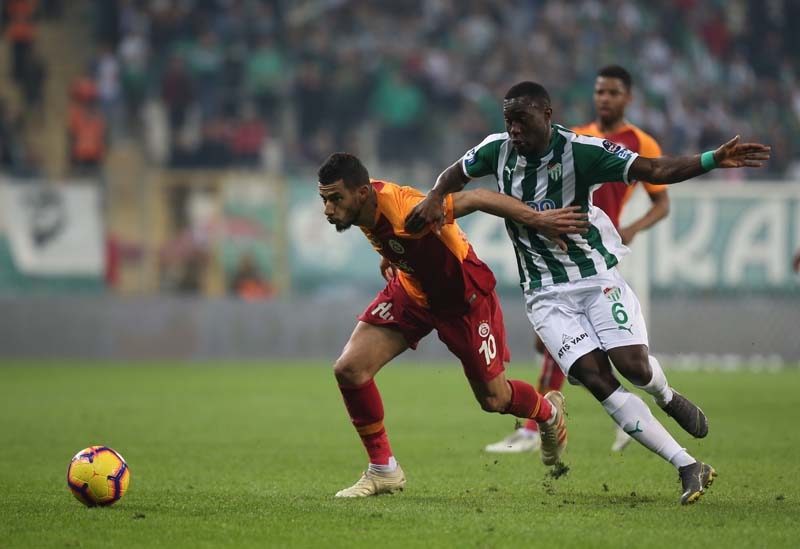 Bursaspor - Galatasaray maçından ilgin kareler galerisi resim 12