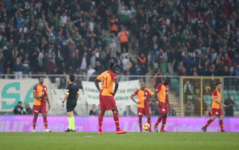 Bursaspor - Galatasaray maçından ilgin kareler galerisi resim 18