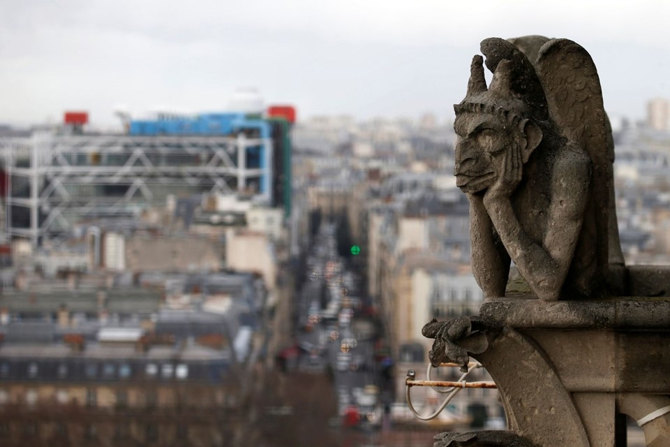 856 yıllık Notre Dame yandı galerisi resim 46