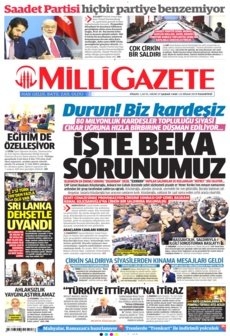 Kılıçdaroğlu'na saldırıyı gazeteler nasıl gördü? galerisi resim 10