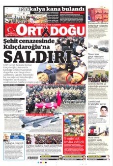 Kılıçdaroğlu'na saldırıyı gazeteler nasıl gördü? galerisi resim 11