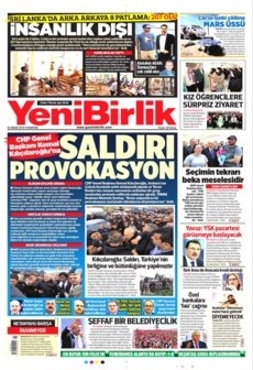 Kılıçdaroğlu'na saldırıyı gazeteler nasıl gördü? galerisi resim 16