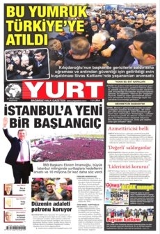 Kılıçdaroğlu'na saldırıyı gazeteler nasıl gördü? galerisi resim 20
