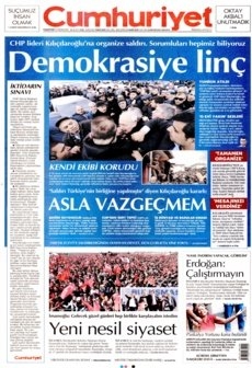 Kılıçdaroğlu'na saldırıyı gazeteler nasıl gördü? galerisi resim 5
