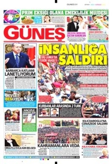 Kılıçdaroğlu'na saldırıyı gazeteler nasıl gördü? galerisi resim 9
