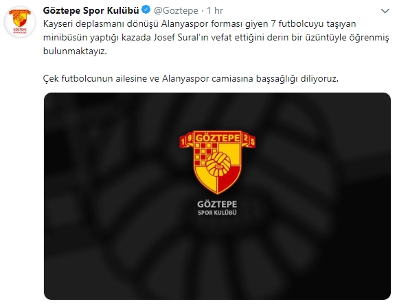 Spor camiasından Josef Sural için başsağlığı mesajları galerisi resim 13