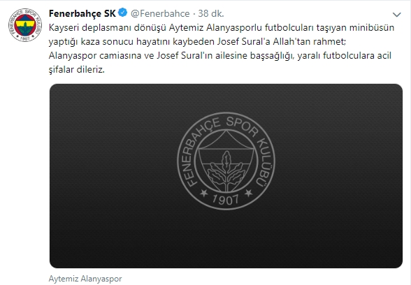 Spor camiasından Josef Sural için başsağlığı mesajları galerisi resim 4