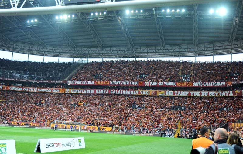 Galatasaray-Beşiktaş derbisinden ilginç kareler galerisi resim 22