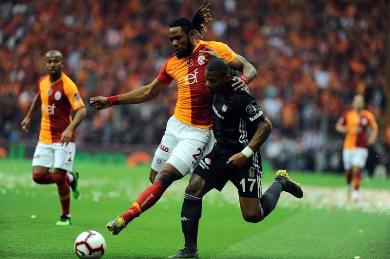 Galatasaray-Beşiktaş derbisinden ilginç kareler galerisi resim 27