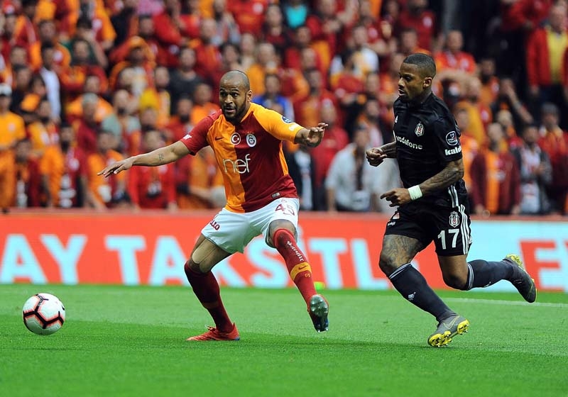 Galatasaray-Beşiktaş derbisinden ilginç kareler galerisi resim 30
