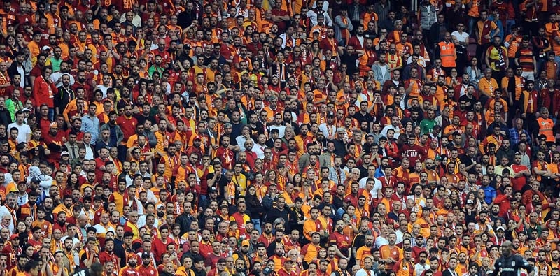 Galatasaray-Beşiktaş derbisinden ilginç kareler galerisi resim 31