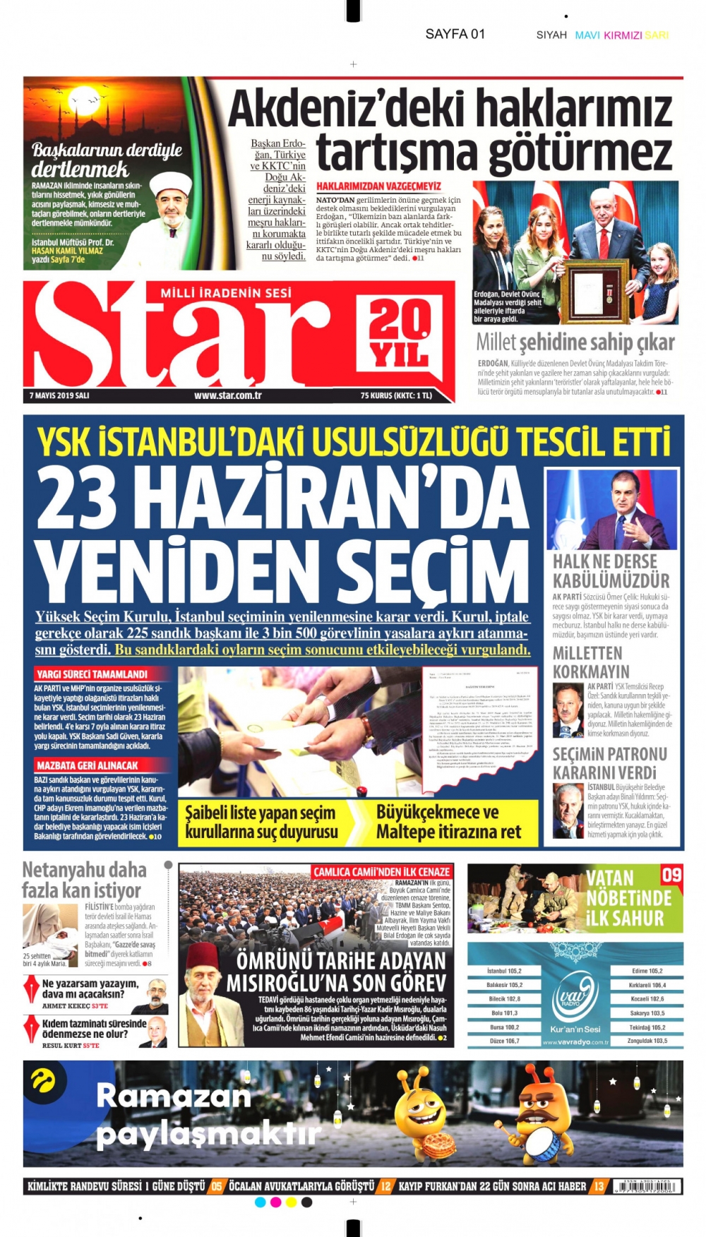 Seçim iptalini Türk basını nasıl gördü? galerisi resim 3