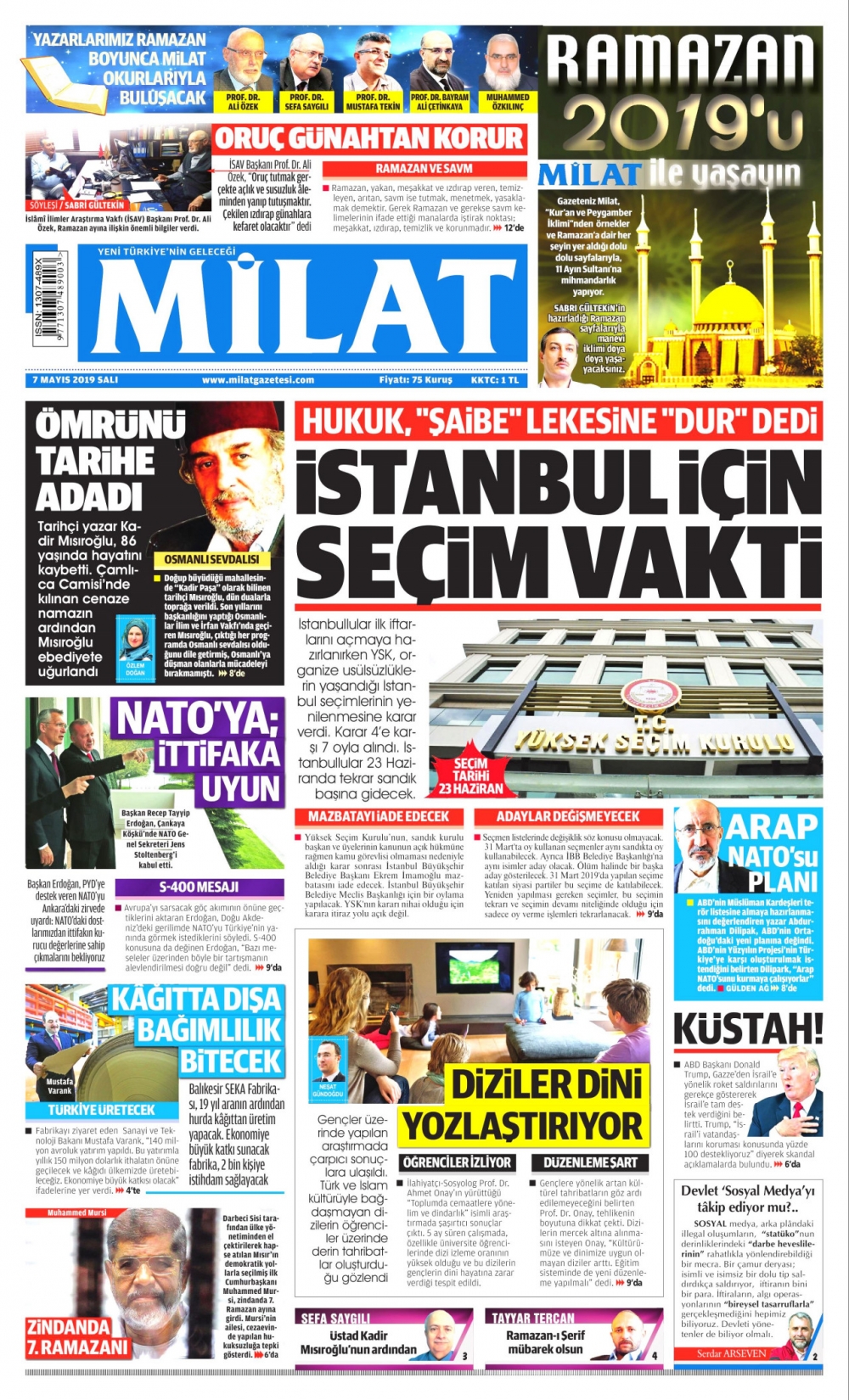 Seçim iptalini Türk basını nasıl gördü? galerisi resim 5