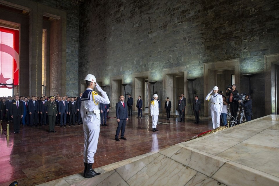 Gençler Anıtkabir'e akın etti galerisi resim 9