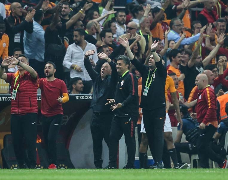 Şampiyon Galatasaray! Maçtan muhteşem kareler galerisi resim 17