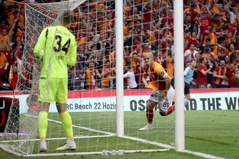 Şampiyon Galatasaray! Maçtan muhteşem kareler galerisi resim 2