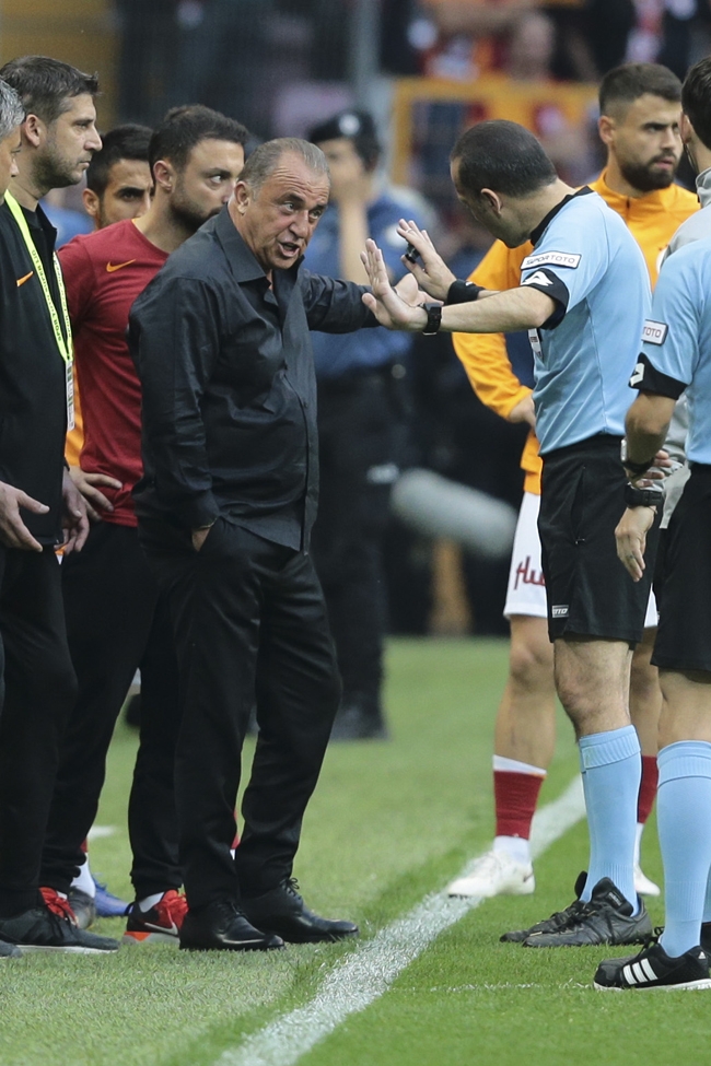 Şampiyon Galatasaray! Maçtan muhteşem kareler galerisi resim 21