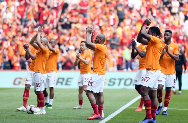 Şampiyon Galatasaray! Maçtan muhteşem kareler galerisi resim 36