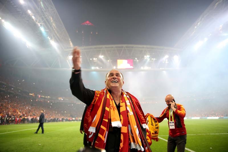 Şampiyon Galatasaray! Maçtan muhteşem kareler galerisi resim 47