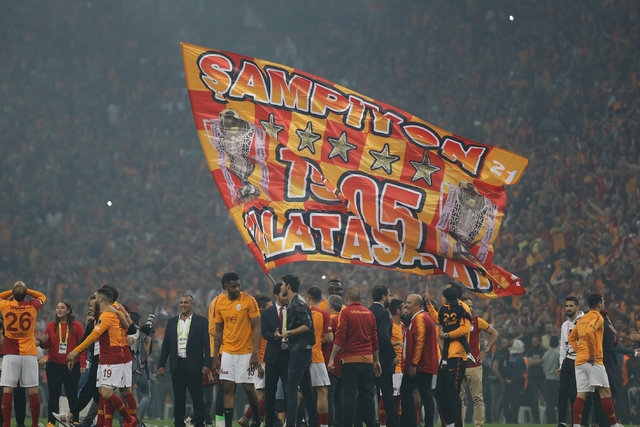 Galatasaray'ın 'Şampiyonluk' coşkusu galerisi resim 26