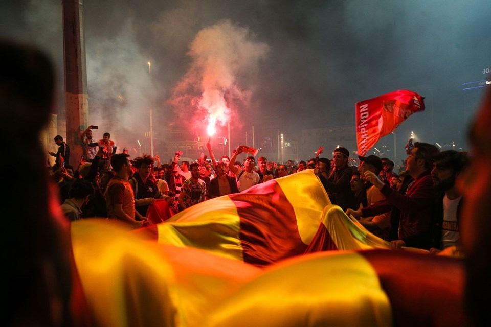Galatasaray'ın 'Şampiyonluk' coşkusu galerisi resim 4