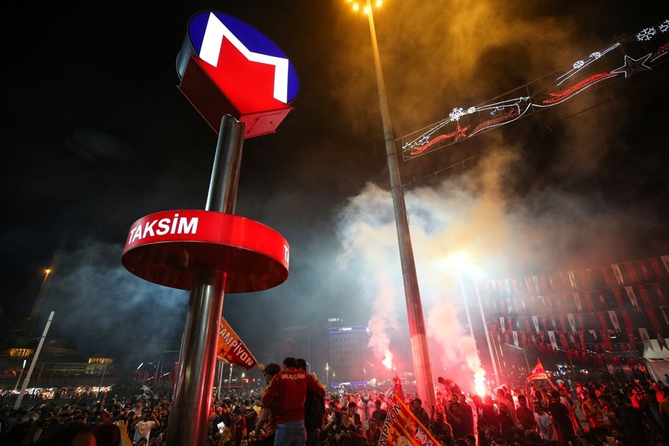 Galatasaray'ın 'Şampiyonluk' coşkusu galerisi resim 5