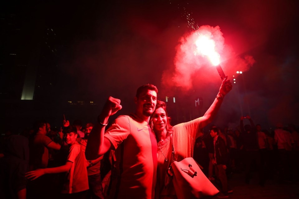 Galatasaray'ın 'Şampiyonluk' coşkusu galerisi resim 6