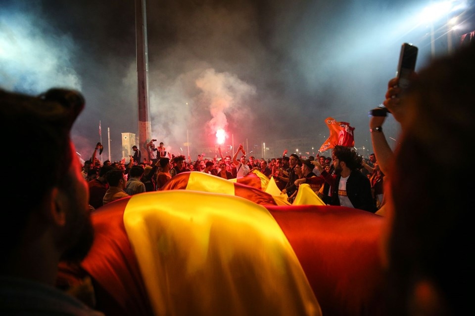 Galatasaray'ın 'Şampiyonluk' coşkusu galerisi resim 7