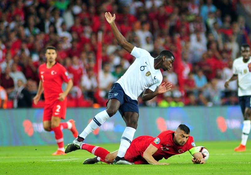 Türkiye - Fransa maçından muhteşem kareler galerisi resim 13