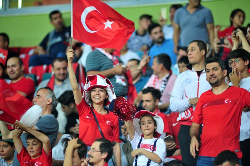 Türkiye - Fransa maçından muhteşem kareler galerisi resim 15