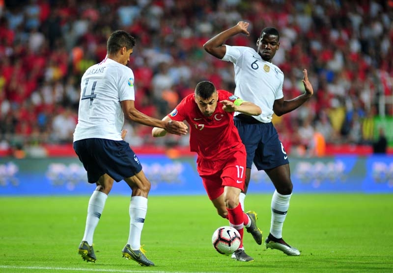 Türkiye - Fransa maçından muhteşem kareler galerisi resim 16