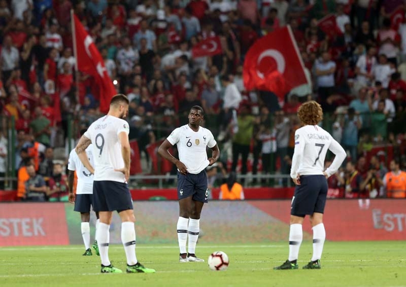 Türkiye - Fransa maçından muhteşem kareler galerisi resim 27