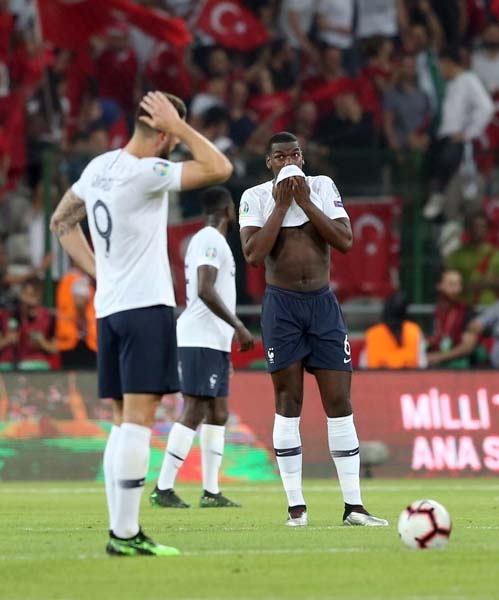 Türkiye - Fransa maçından muhteşem kareler galerisi resim 28