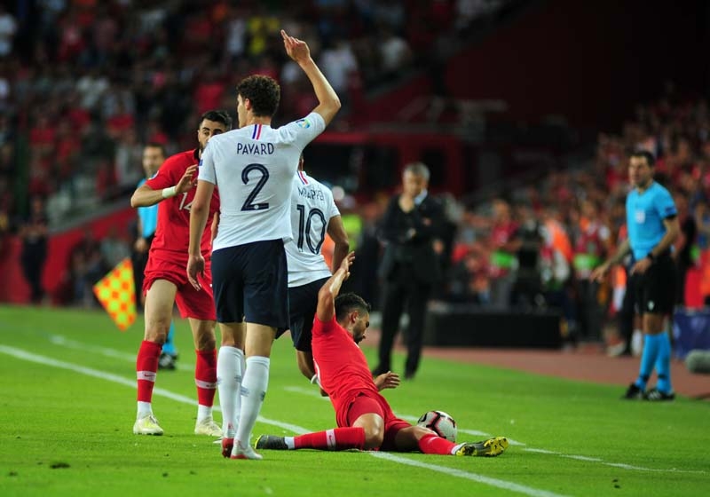 Türkiye - Fransa maçından muhteşem kareler galerisi resim 3