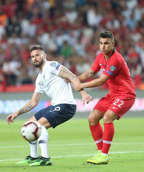 Türkiye - Fransa maçından muhteşem kareler galerisi resim 30