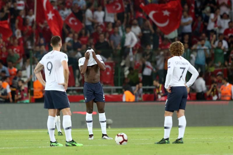 Türkiye - Fransa maçından muhteşem kareler galerisi resim 31