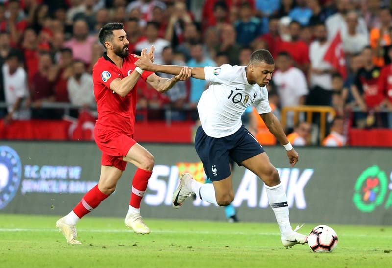 Türkiye - Fransa maçından muhteşem kareler galerisi resim 32