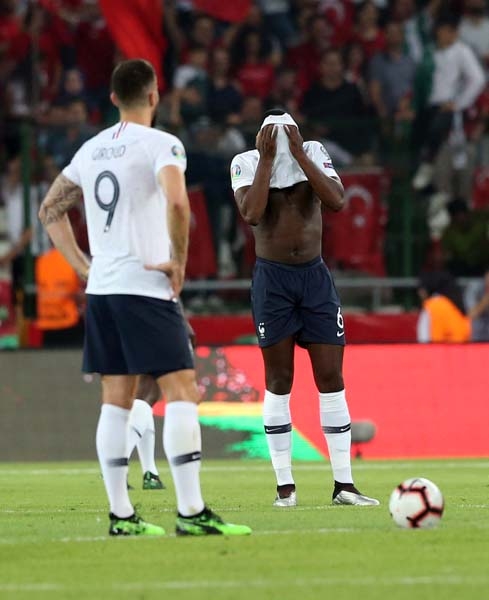 Türkiye - Fransa maçından muhteşem kareler galerisi resim 34