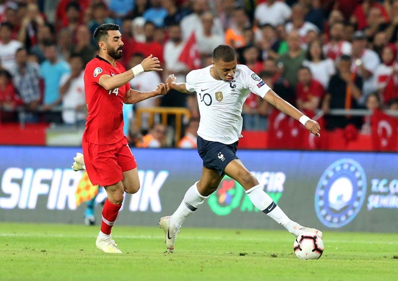 Türkiye - Fransa maçından muhteşem kareler galerisi resim 37