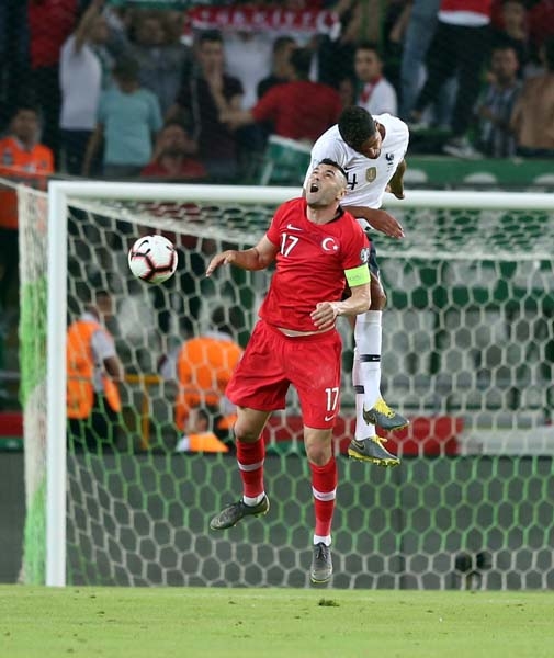 Türkiye - Fransa maçından muhteşem kareler galerisi resim 39